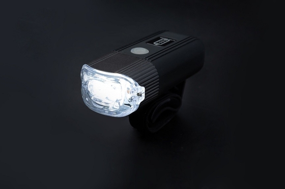 ABS recarregável instantâneo 1pc das luzes da bicicleta do diodo emissor de luz da parada 3.5cm USB