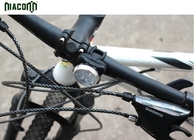 Poder ajustado do brilho 20-80lm 3w da luz recarregável brilhante alta da bicicleta de USB