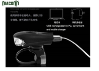 China 5W luz da bicicleta de um Stvzo de 400 lúmens, luzes recarregáveis do Mountain bike de USB empresa