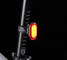 400mAh Luz de bicicleta recarregável LED Branco/Vermelho/Customizado 2-3Hrs Carregamento