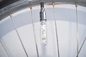 Alumínio tomado partido dobro do diodo emissor de luz dos refletores 5 do raio da roda de bicicleta da exposição