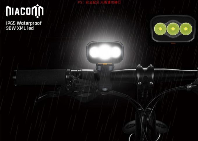 CREE Xml 3000 banco de alumínio do poder da luz da bicicleta de USB do lúmen 30W para o farol da bicicleta