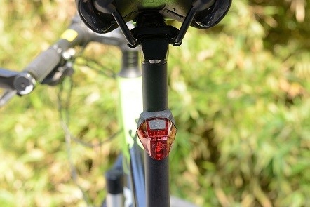 Luzes traseiras de ciclagem exteriores 180mAh da bicicleta de 20-28mm