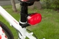 Bateria 36mm da luz de freio 2xAAA da bicicleta da parte traseira da equitação 4.5lm da noite